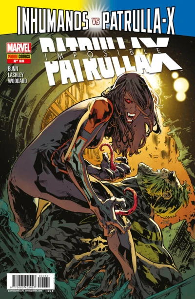 Cover of Inhumanos Vs. Patrulla-X