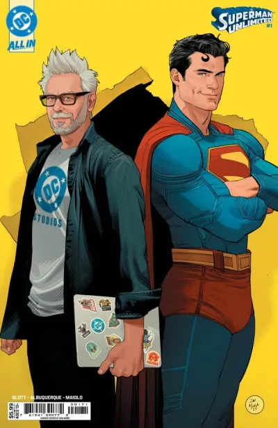 Cover of Dan Mora James Gunn Cameo Variant