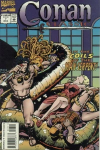 In The Coils Of The Man-Serpent!