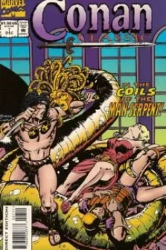 In The Coils Of The Man-Serpent!