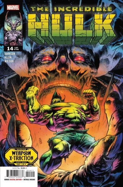 Cover of The Hulkscape; Weapon X-Traction, Part One