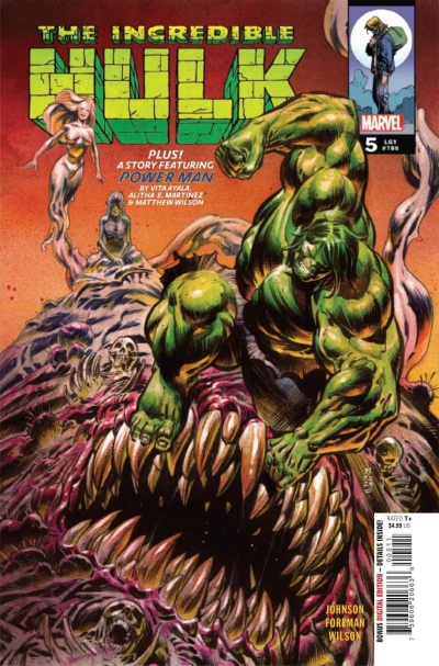 Cover of Riddle of The Man-Thing, Part Two; Power Man No More