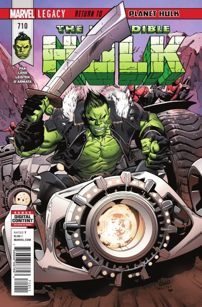Cover of Return To Planet Hulk Part II