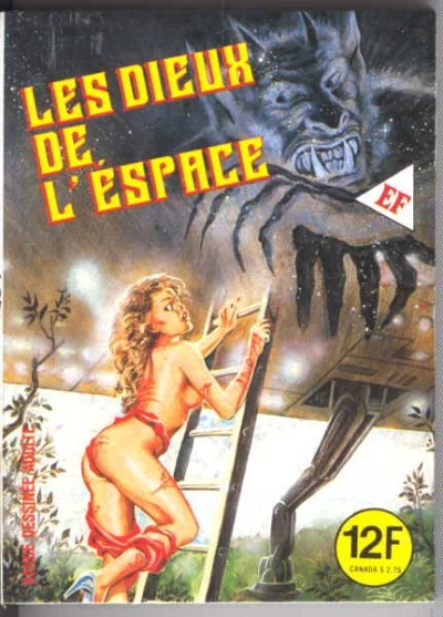 Cover of LES DIEUX DE L'ESPACE