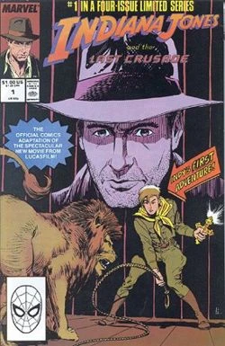 Cover of Indiana Jones and the Last Crusade