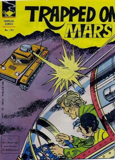 Cover of Trapped On Mars