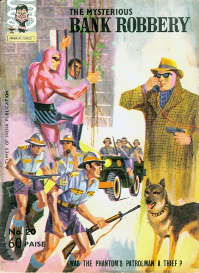 Cover of The Mysterious Bank Robbery