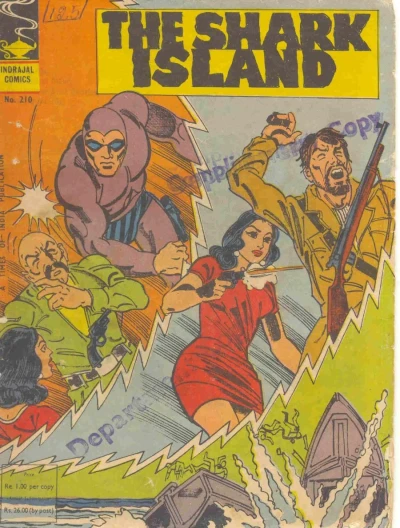 Cover of The Shark Island
