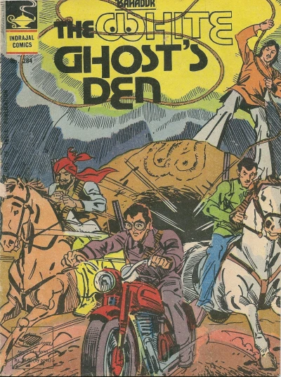 Cover of The White Ghost's Den