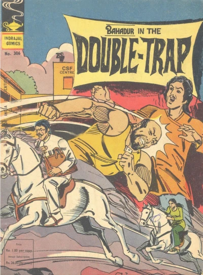 Cover of Bahadur In The Double-Trap