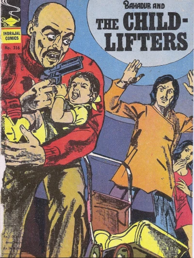 Cover of Bahadur And The Child-Lifters