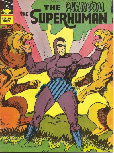 Cover of The Phantom The Superhuman