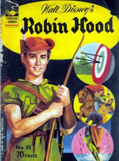 Cover of Walt Disney's Robin Hood