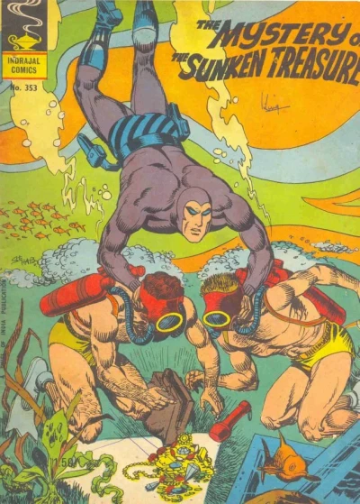Cover of The Mystery Of The Sunken Treasure