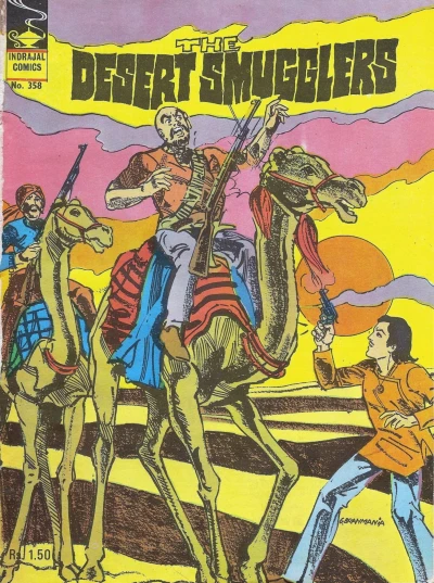 Cover of The Desert Smugglers
