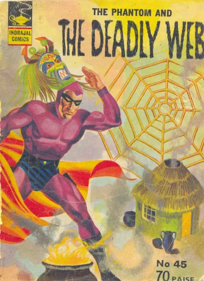 Cover of The Phantom And The Deadly Web