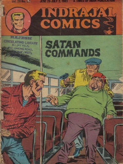 Cover of Satan Commands