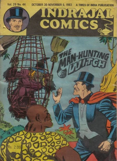 Cover of The Man-Hunting Witch
