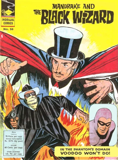 Cover of Mandrake And The Black Wizard