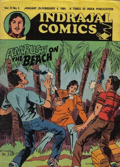 Cover of Ambush On The Beach