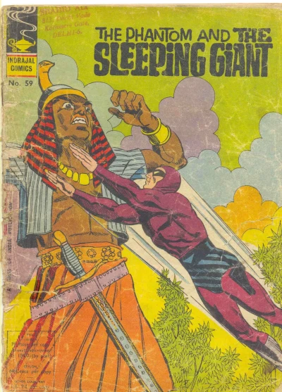 Cover of The Phantom And The Sleeping Giant