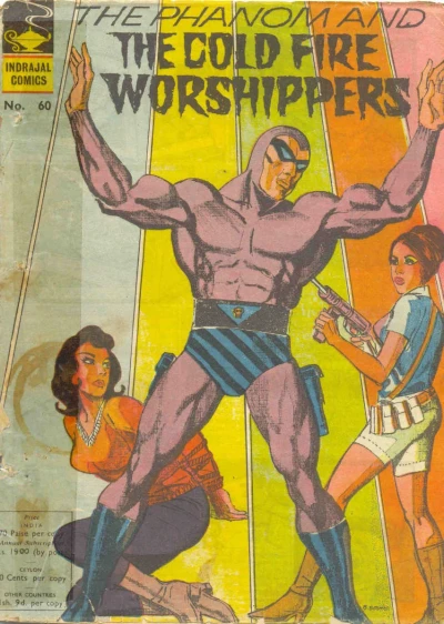 Cover of The Phantom And The Cold Fire Worshippers