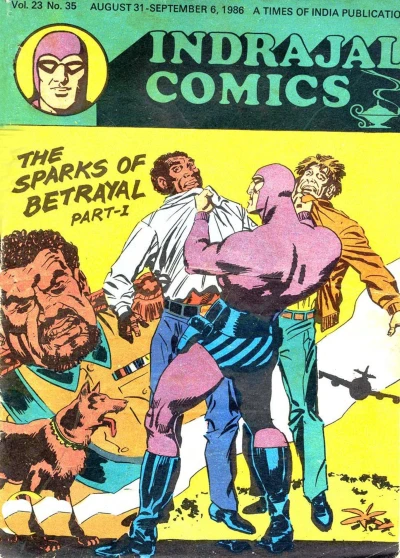 Cover of The Sparks Of Betrayal Part-I