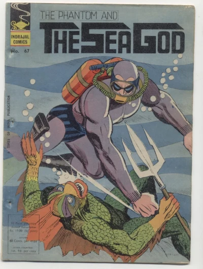 Cover of The Phantom And The Sea God