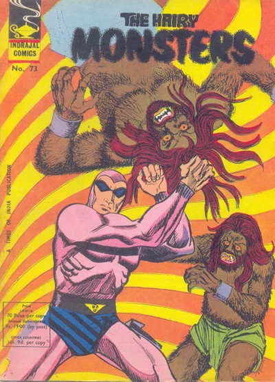 Cover of The Hairy Monsters