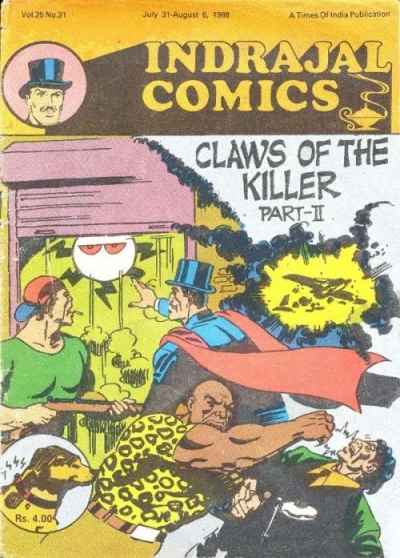 Cover of Claws Of The Killer Part-II