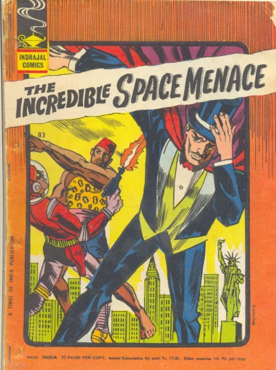 Cover of The Incredible Space Menace