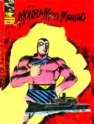 Cover of The Money-Mad Maniac