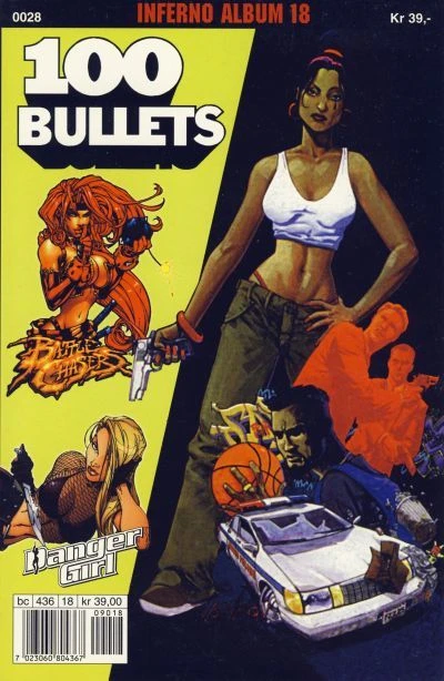 Cover of 100 Bullets ; Battle Chasers ; Danger Girl
