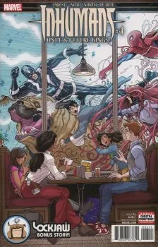 Cover of Whatever A Spider Can; Lockjaw: Canine Master of Time and Space in Cosmic Rube