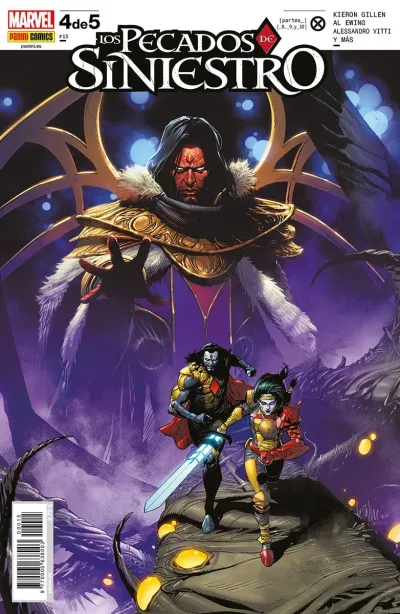 Cover of Los Pecados de Siniestro 4 de 5