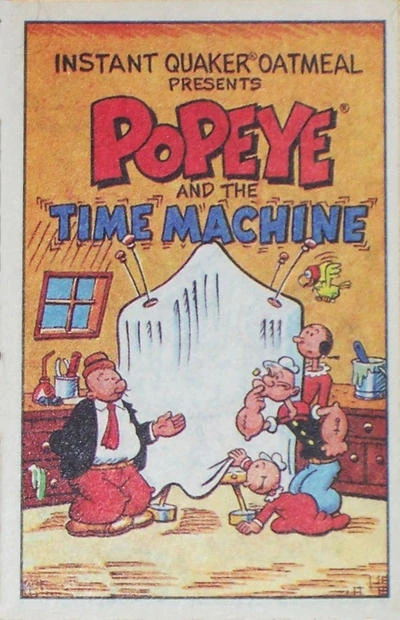 Cover of Popeye and the Time Machine