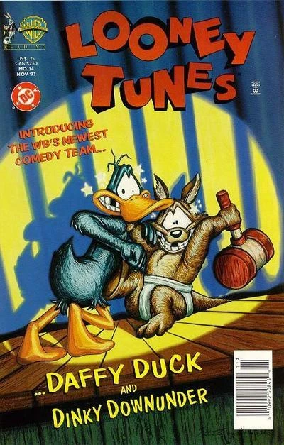 Cover of Introducing the WB's Newest Comedy Team... Daffy Duck and Dinky Downunder