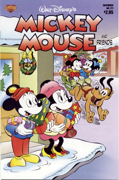 Cover of Mickey Mouse's Christmas Story