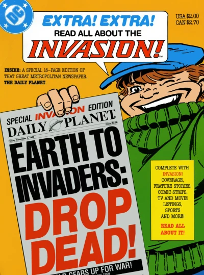 Cover of Earth to Invaders: Drop Dead!