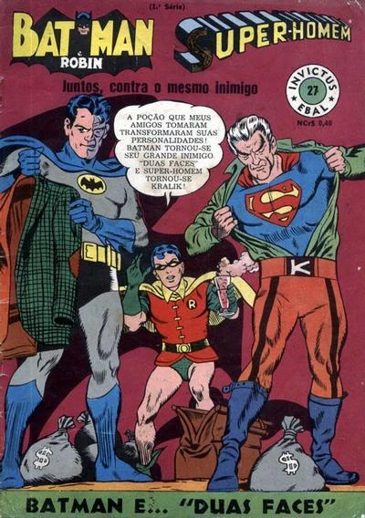 Cover of Batman E ... "Duas Faces"