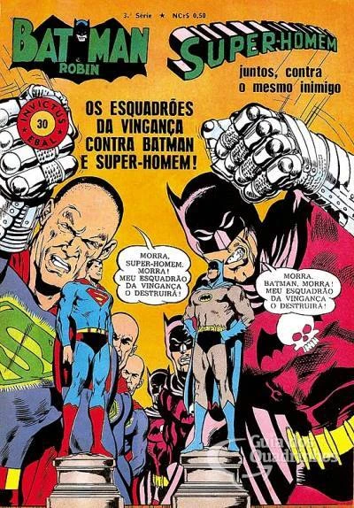 Cover of Os Esquadrões da Vingança Contra Super-Homem e Batman