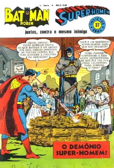 Cover of O Demonio Super-Homem!