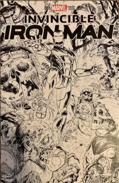 Cover of Marvel Collector Corps Exclusive Variant Sketch