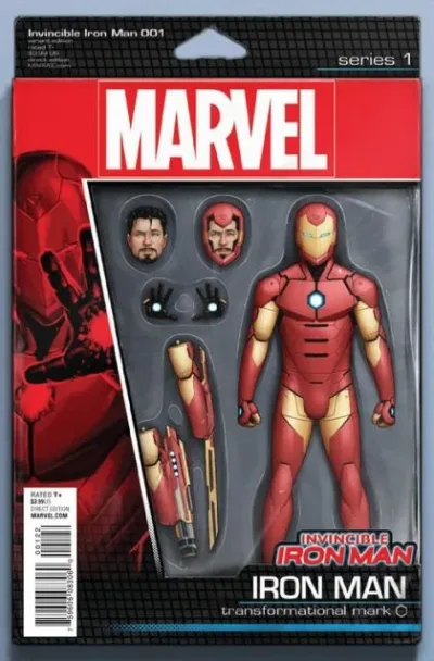 Cover of John Tyler Christopher Action Figure Variant Cover