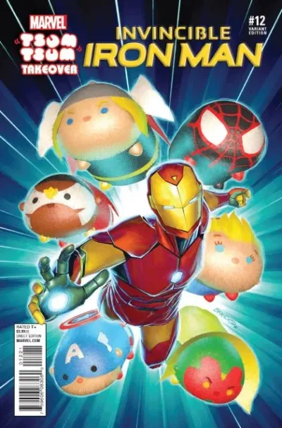 Cover of Brandon Peterson Marvel Tsum Tsum Takeover Cover