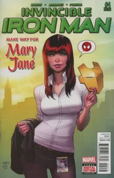 Cover of David Marquez 3rd Printing Variant Cover