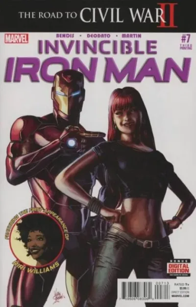 Cover of 3rd Printing Mike Deodato Variant Cover