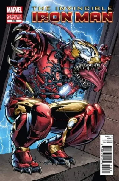 Cover of Larry Stroman Venom Variant Cover