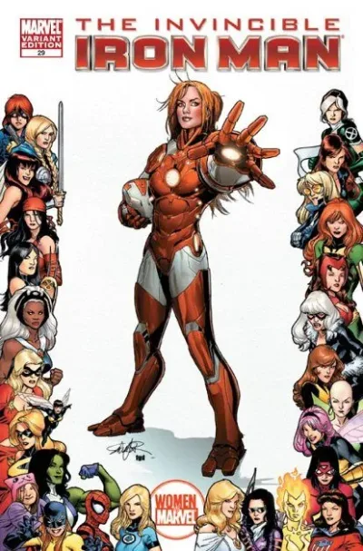 Cover of Salvador Larroca Incentive Women of Marvel Frame Variant (1:15)