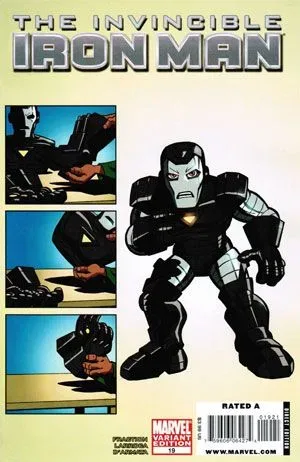 Cover of Salvador Larroca Incentive Marvel Super Hero Squad Variant (1:10)